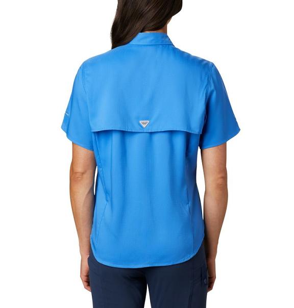 Columbia PFG Tamiami II Shirts Blue For Women's NZ34692 New Zealand